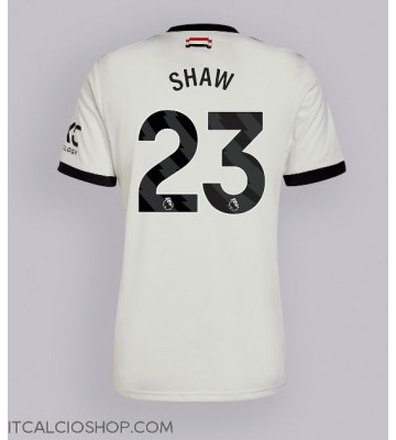 Manchester United Luke Shaw #23 Terza Maglia 2024-25 Manica Corta